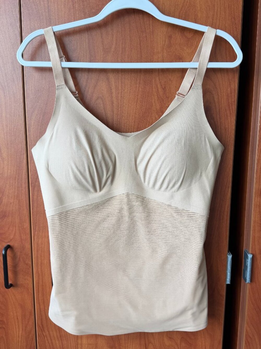 HoneyLove Nude Shape wear Tank With Built in Bra Women’s XL